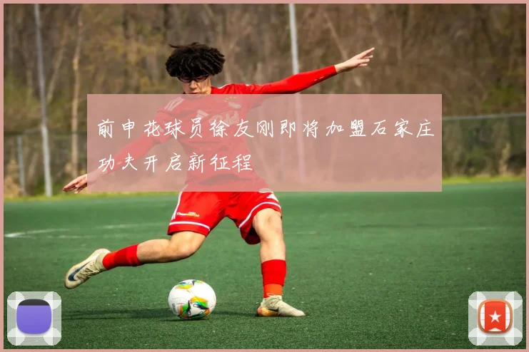 前申花球员徐友刚即将加盟石家庄功夫开启新征程